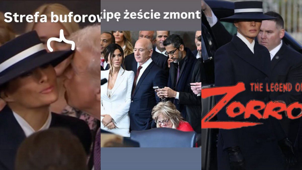 Najlepsze MEMY o inauguracji Donalda Trumpa. Internauci nie mieli litości dla Melanii