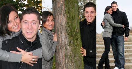 18 lat temu Lewandowscy zrobili sobie pierwszą wspólną sesję zdjęciową. Już wtedy mieli zadatki na "power couple? (ZDJĘCIA)