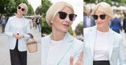 Ulizana Małgorzata Kożuchowska przybywa do Sopotu w fryzurze "na Mareczka"