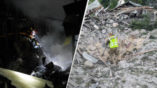 Zmasowany rosyjski ostrzał Kijowa. Tragiczny bilans