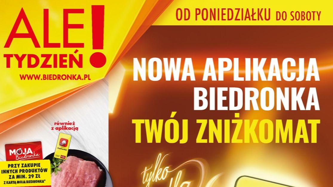 Biedronka gazetka od poniedziałku 30 maja [30.05]