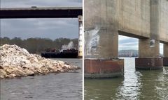 Czarna seria w USA. Barka uderzyła w most w Oklahomie