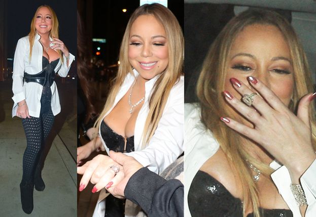 Mariah Carey nadal nosi pierścionek zaręczynowy za 7,5 miliona...