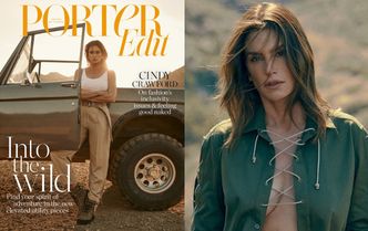 Natchniona Cindy Crawford pozuje w stylizacjach na safari