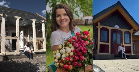 Joanna Jabłczyńska wyremontowała OD PODSTAW swój 100-letni dom na wsi. Robi wrażenie? (FOTO)