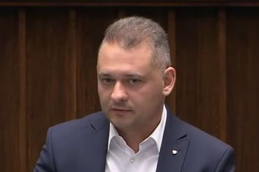 Wojciech Król w Sejmie, fot. screen z youtube