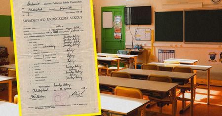 To świadectwo szkolne ma prawie 100 lat. Spójrzcie na przedmioty