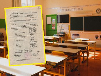 To świadectwo szkolne ma prawie 100 lat. Spójrzcie na przedmioty