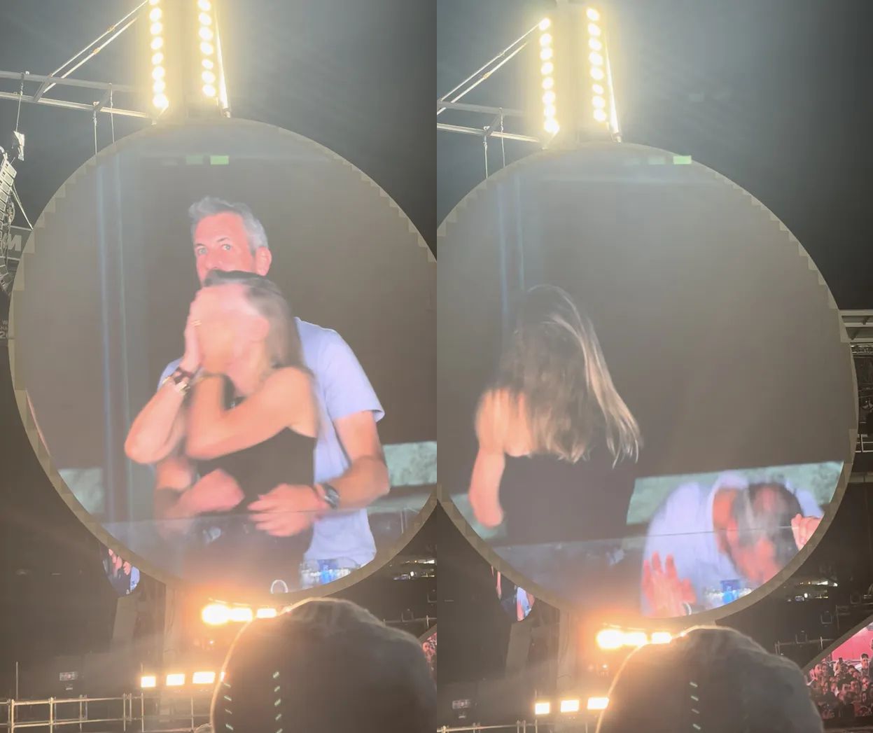 Andy Byron i Kristin Cabot na koncercie Coldplay