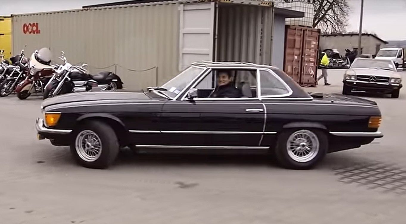 Zenek Martyniuk w mercedesie