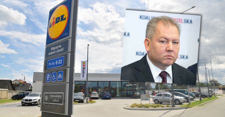 Były poseł wściekły na Lidla. "Był deszcz i nie zauważyłem informacji"