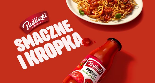 Pudliszki przekonują, że są "smaczne i kropka". W reklamie Jan Frycz
