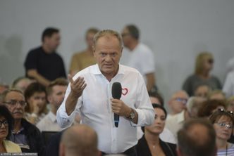 Tusk do mieszkańców Pabianic: mam tylko was, ludzi, tylko wy mi zostaliście