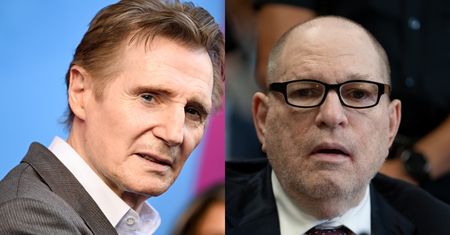 O krok od rękoczynów. Liam Neeson prawie pobił się z Harveyem Weinsteinem