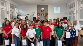 Węgierska delegacja w gminie Golub-Dobrzyń. Efekt współpracy między szkołami