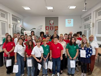 Węgierska delegacja w gminie Golub-Dobrzyń. Efekt współpracy między szkołami