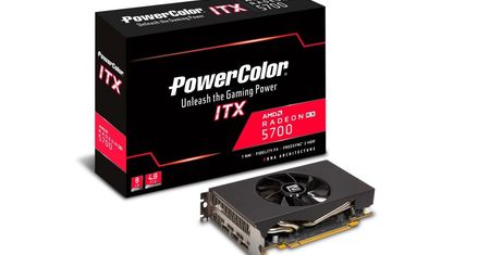 Radeon RX 5700 w pomniejszonej wersji - PowerColor prezentuje model ITX