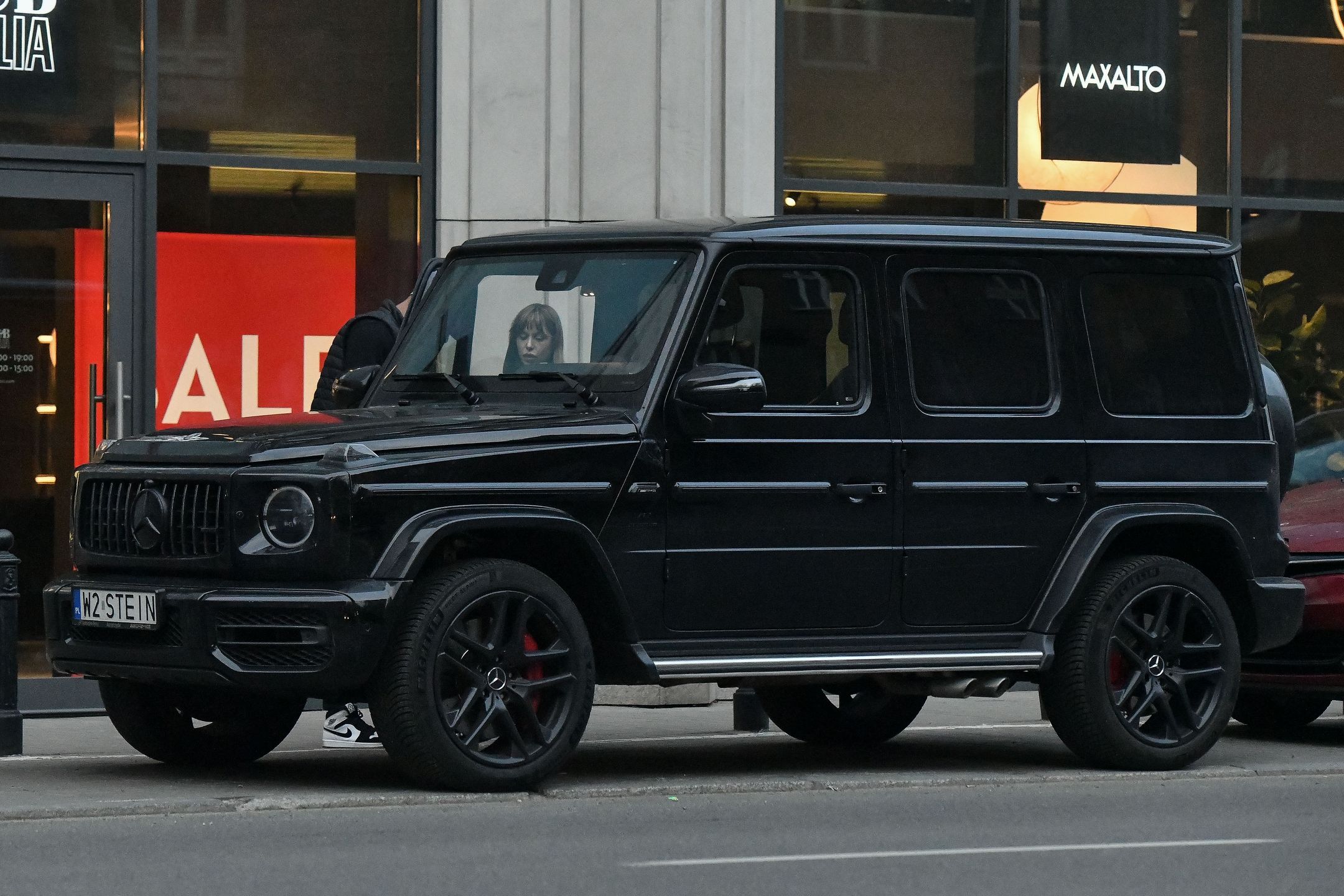 Julia von Stein z partnerem