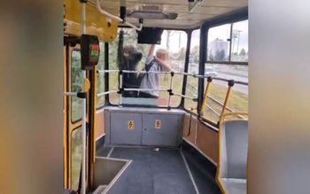 Tak jechali tramwajem. Bulwersujące sceny w Łodzi