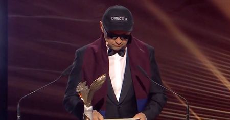 "To jest grzech ciężki". "Ksiądz Marek" skradł show na gali Orłów