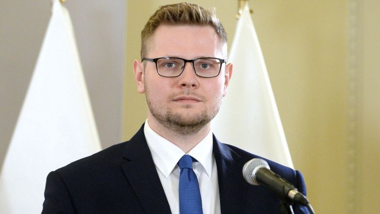 Minister Środowiska Michał Woś.