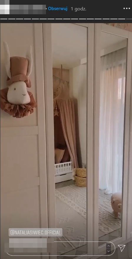 Natalia Siwiec zleciła zmianę wystroju pokoju córki