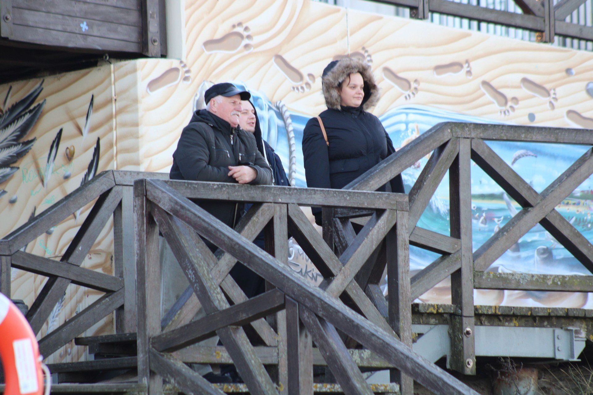 Sobota na plaży w Mielnie.