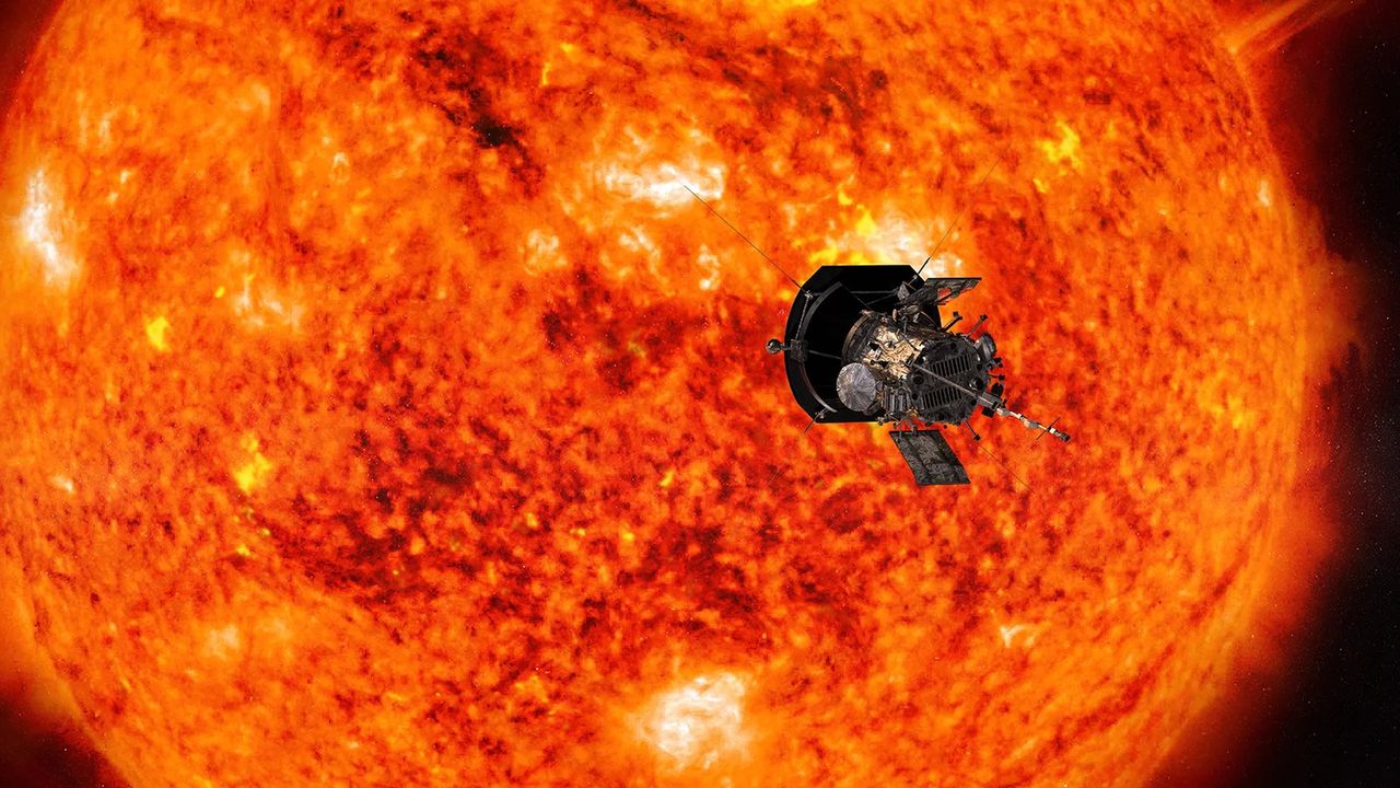 Sonda Parker Solar Probe - ilustracja poglądowa