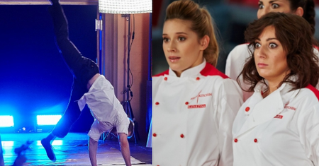 Amaro robi salta w czołówce "Hell's Kitchen"!