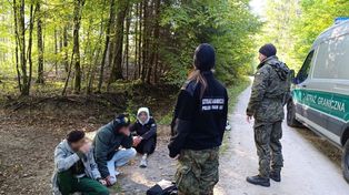 Sejny: Trzej Marokańczycy zatrzymani. Nielegalnie przekroczyli granicę