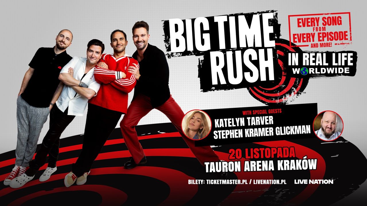 BIG TIME RUSH wracają do Polski w ramach trasy koncertowej. Bilety w sprzedaży w lutym