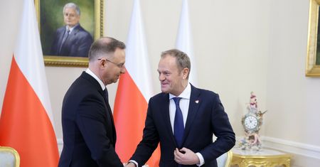 Trwa spotkanie w cztery oczy prezydenta i premiera