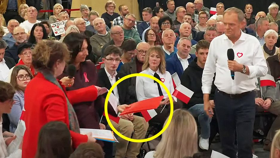 Tusk dostał czerwoną teczkę. Oto co w niej było