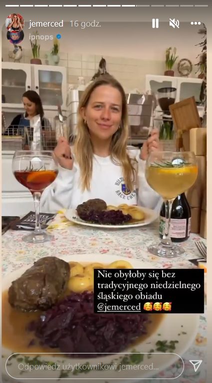 Jessica Mercedes i Kuba Karaś na roladzie śląskiej