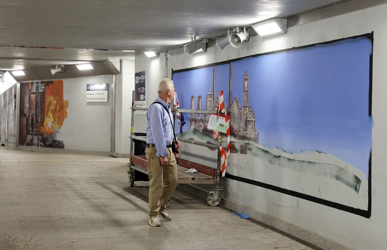 Bytom: Tunel przy dworcu z pięknymi muralami