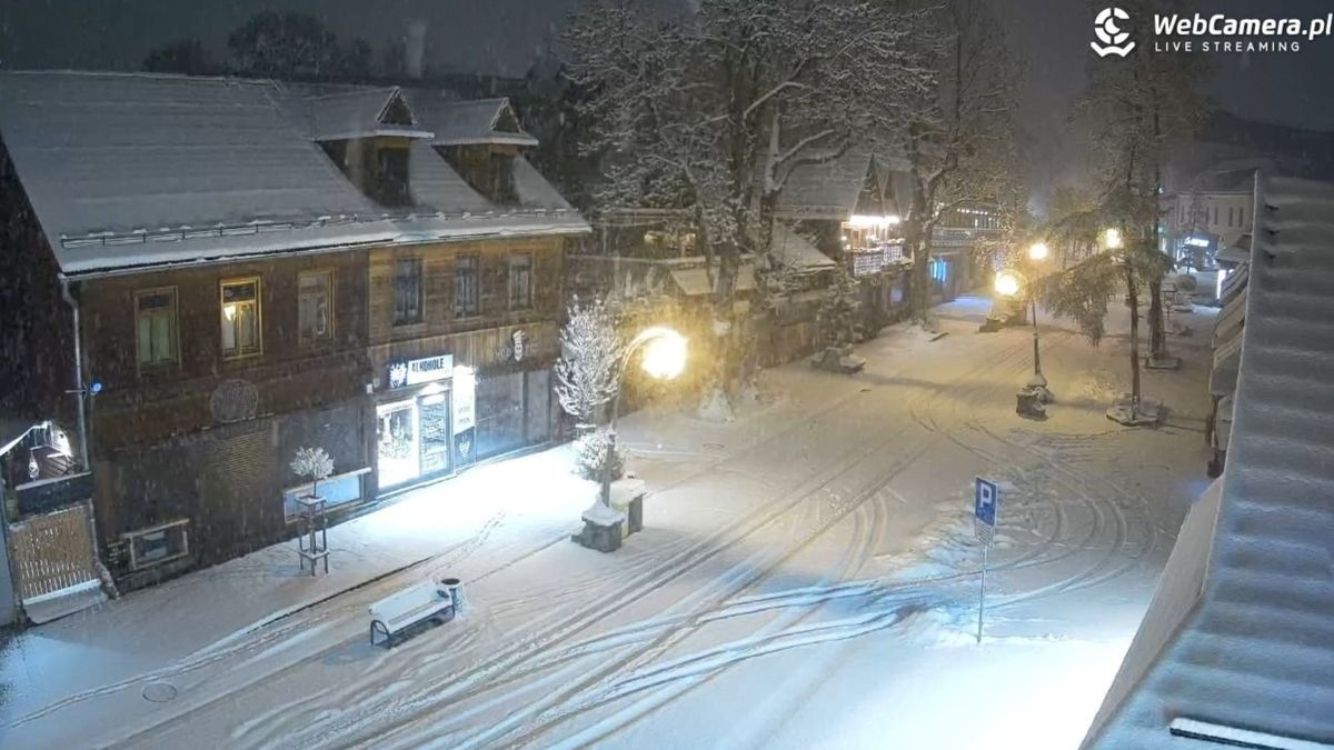 Zaśnieżone Zakopane.