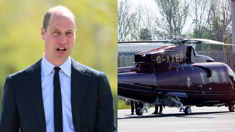 Książę William promuje ekologię i podróżuje prywatnym śmigłowcem