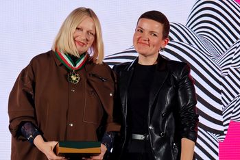 Katarzyna Nosowska i Wanda Kwietniewska wyróżnione Złotymi Medalami "Gloria Artis"