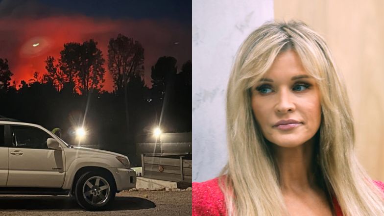 Joanna Krupa razem z córką musiały ewakuować się z domu: "Jestem psychicznie wyczerpana. Pożar był ZBYT BLISKO"