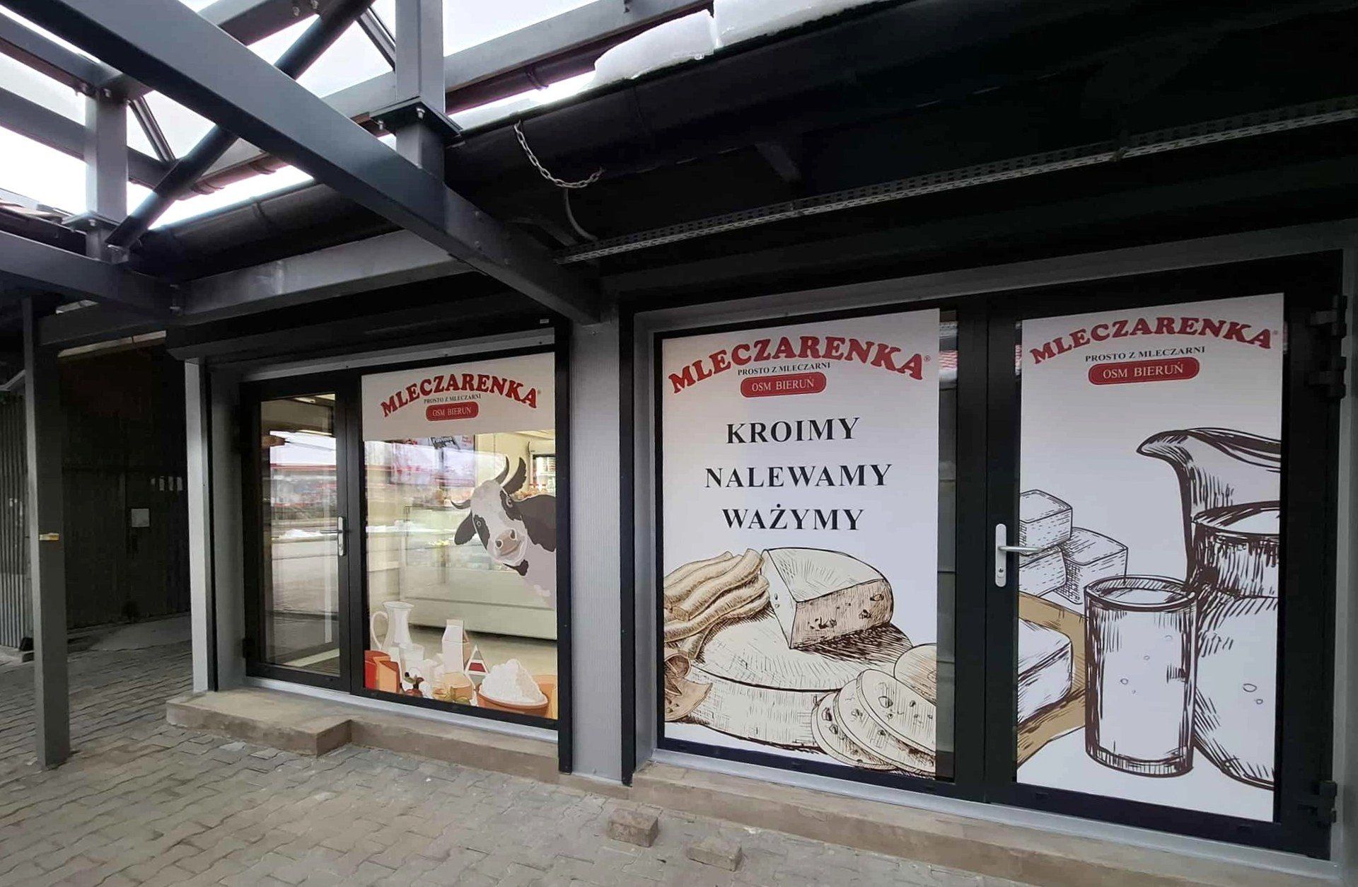 Tak nowy lokal prezentuje się na zewnątrz