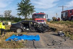 Jawor. Śmiertelny wypadek na drodze wojewódzkiej. Nie żyje 51-latka