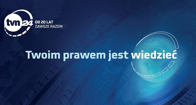 „Twoim prawem jest wiedzieć” w kampanii reklamowej TVN24