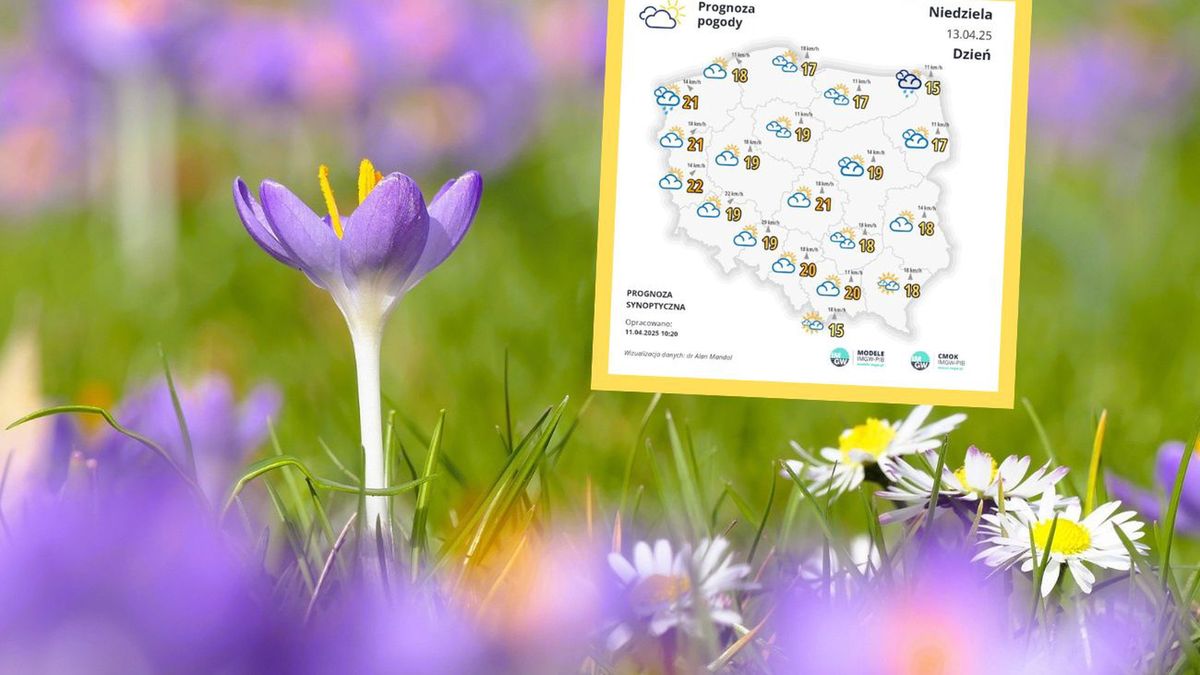 Ciepły przełom w pogodzie na niedzielę handlową: Co nas czeka 13