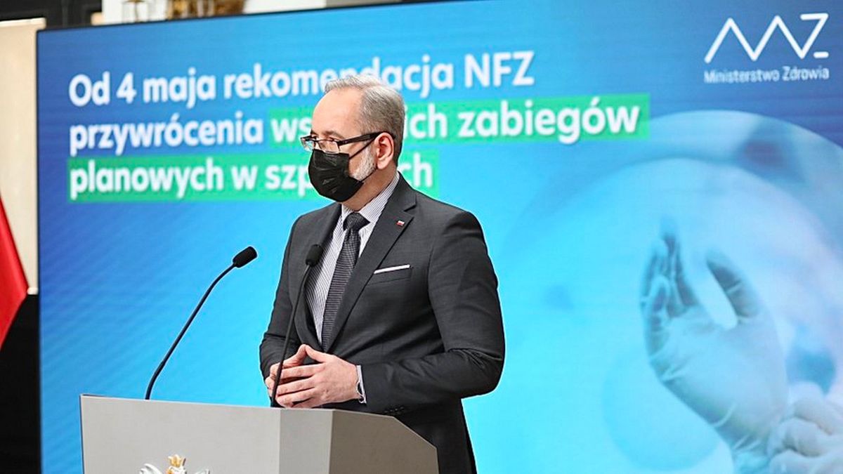 Minister Zdrowa Adam Niedzielski