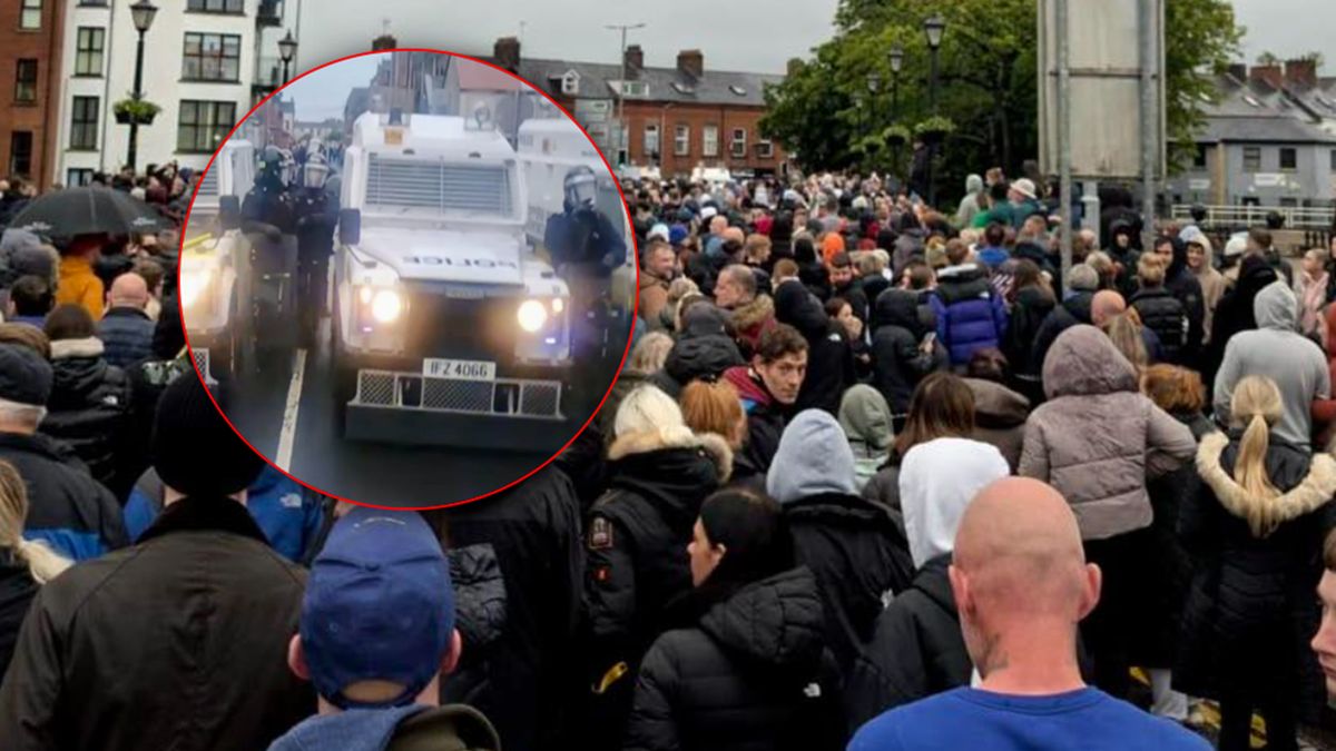 Demonstracje po tym, jak skrzywdzono Polkę.