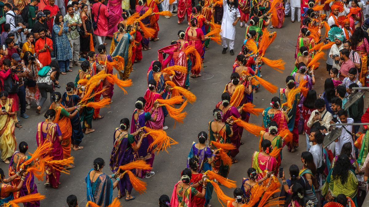 Gudi Padwa 30 marca 2025 r. w Mumbaju