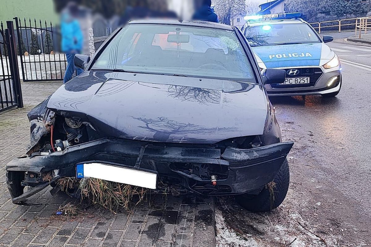 Chcesz "zarobić" na stłuczce? Może odwiedzić cię policja