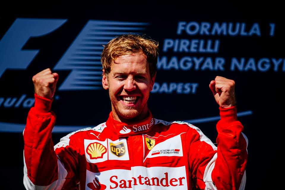 Grand Prix Węgier 2015 - Sebastian Vettel bez błędów