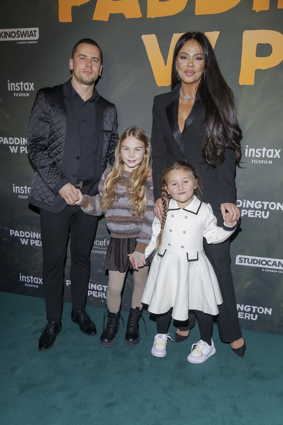 Sylwia Bomba z bliskimi