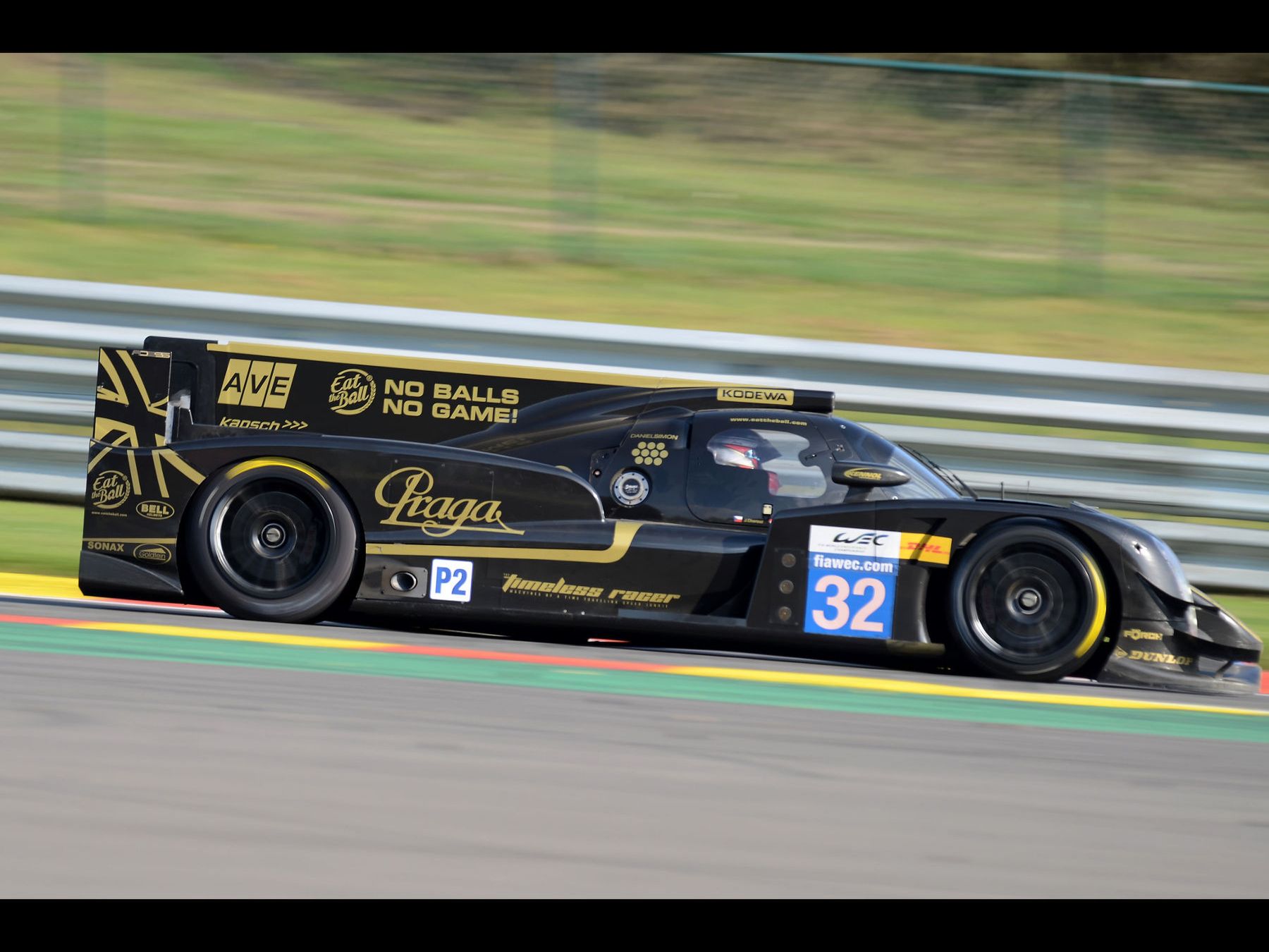 To dla odmiany najgorszy wóz zeszłego roku w LMP2 - Lotus T128 Praga